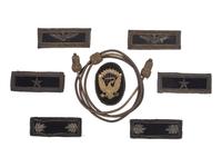 [CIVIL WAR]. A collection of items identified to General James Lyman Van Buren, incl. US Model 1860 Light Cavalry saber, buff saber belt, shoulder straps, insignia, and photographs.