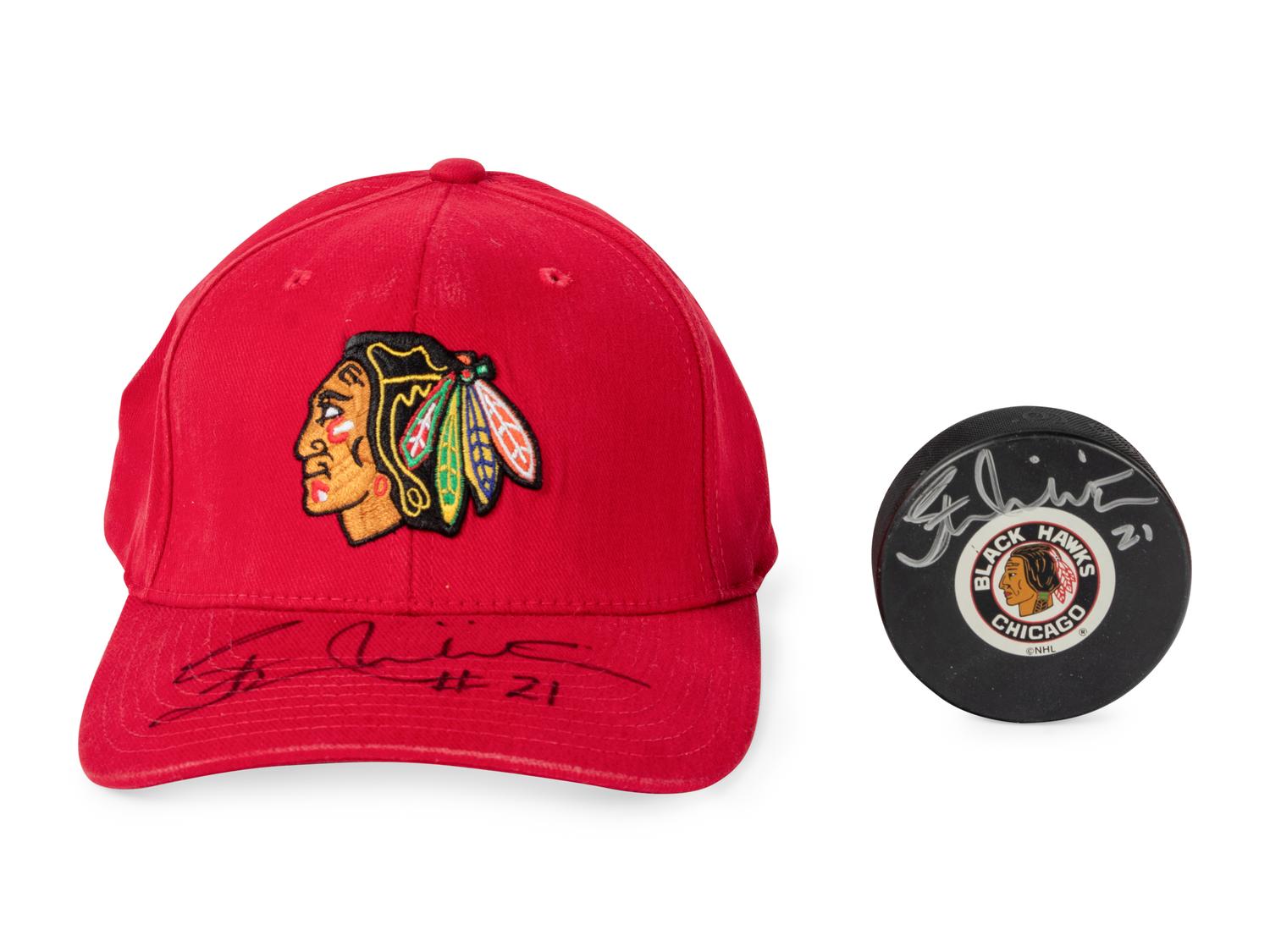 A Group of Bobby Hull and Stan Mikita Signed Autograph Items (Beckett Authentication Services BAS Certified),