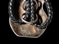 Silver Olla Bolo Tie