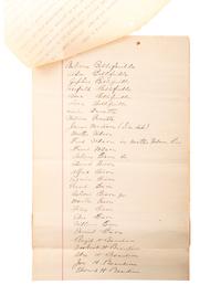 [NATIVE AMERICANS]. A group of documents related to the Sioux, Chippewa, and Cherokee Indians, ca first quarter 20th century.