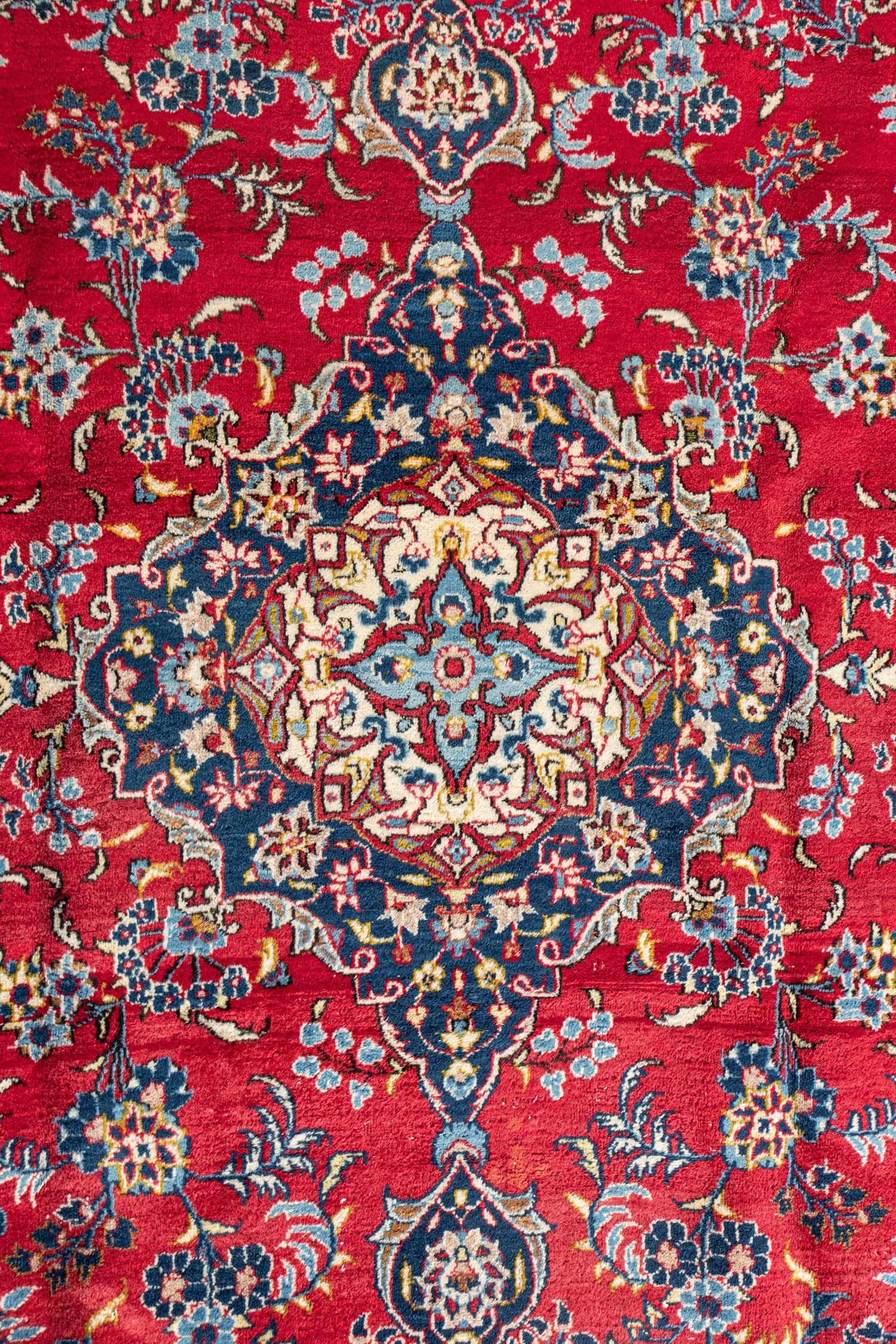 A Kashan Wool Rug
