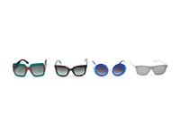 Four Pairs of Designer Sunglasses: Gucci, Rag & Bone, Two Dolce & Gabanna c. 2017 — BNY 132, 133, 134, 135
