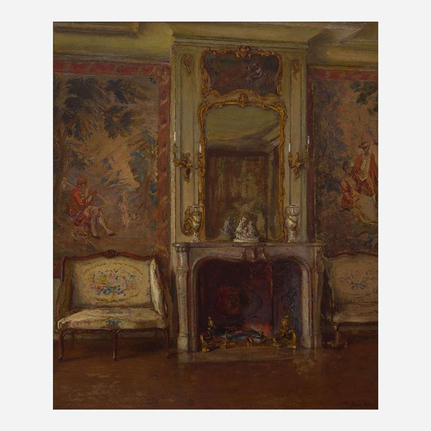 Walter Gay (American, 1856–1937) La Cheminée