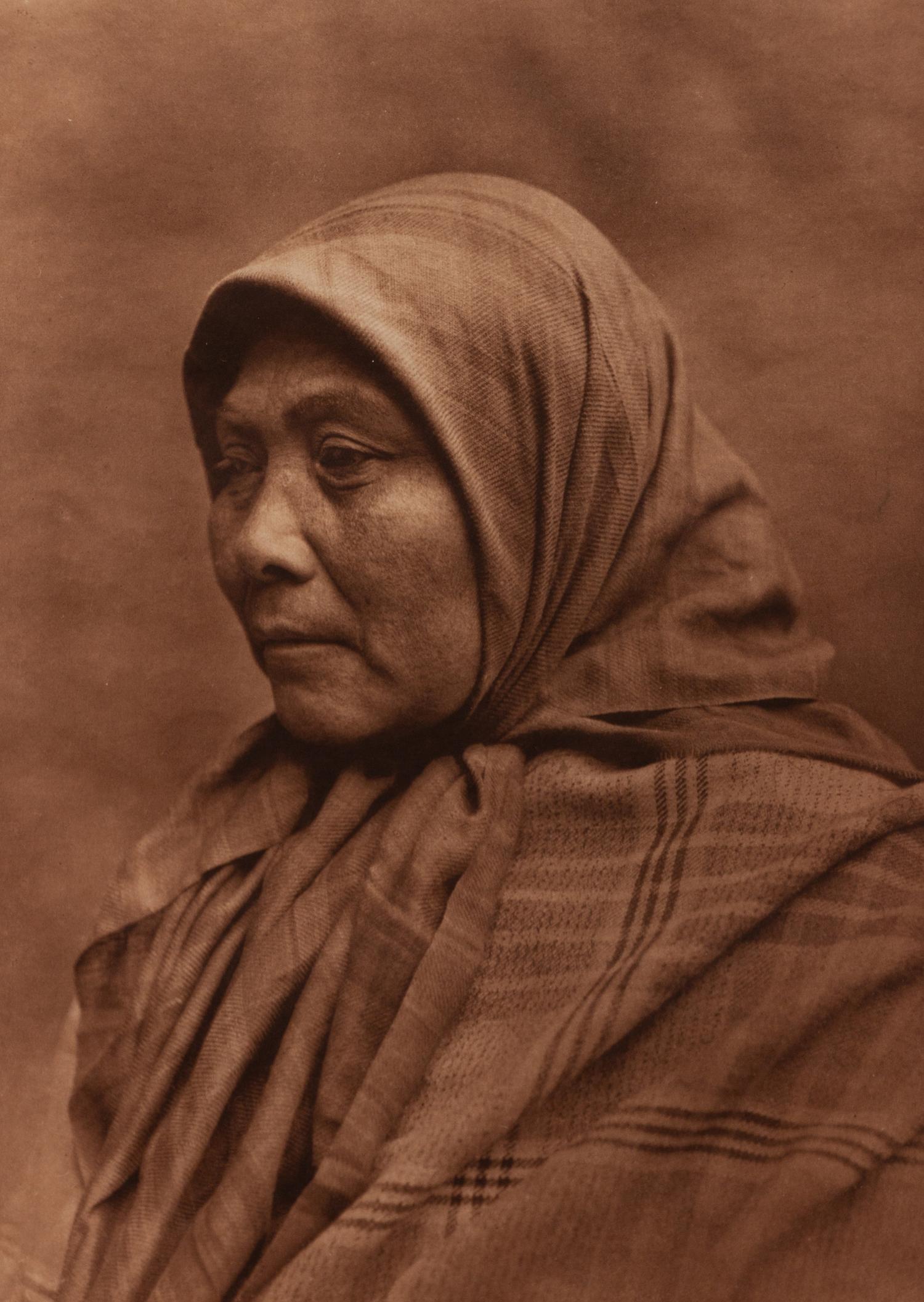 Seven photogravures: Cheyenne Girl, Nespilim Woman , Homeward Bound, An Isleta Boy, On the Shores at Nootka , Puget Sound Type , Running Fisher - Atsina