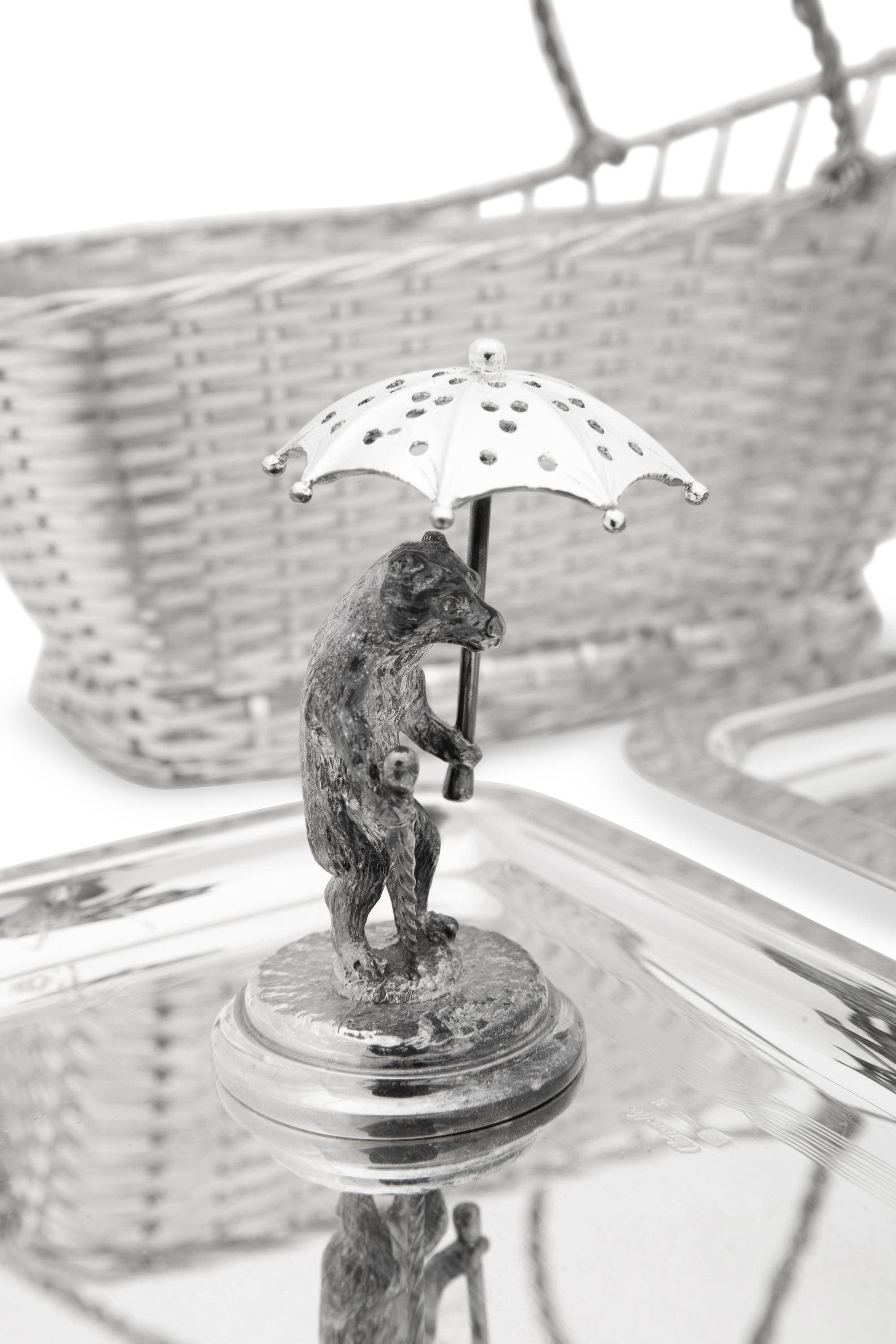 A Group of Christofle Silver-Plate Table Articles and Associated Puiforcat Vide-Poche