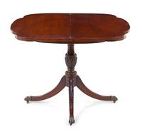 A Regency Mahogany Flip-Top Game Table