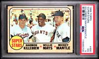 A 1968 Topps Super Stars Baseball Cards No. 490 (PSA 5 EX)
