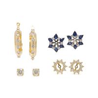 CONVERTIBLE DIAMOND STUD EARRINGS