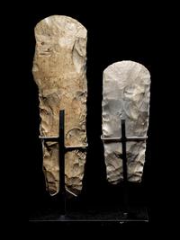 Two Neolithic Flint Thin-Butted Axes