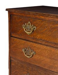 A George III Oak Chest of Drawers