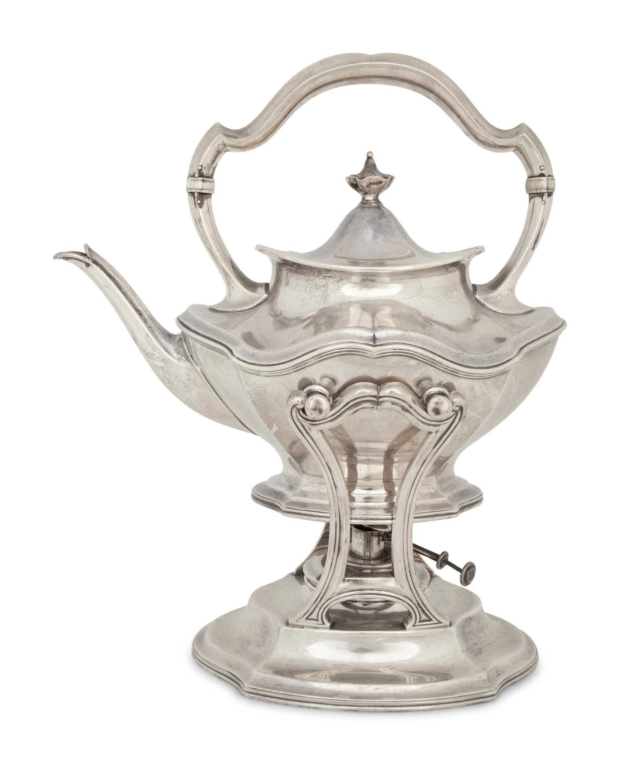 An American Silver Six-Piece Tea and Coffee Service