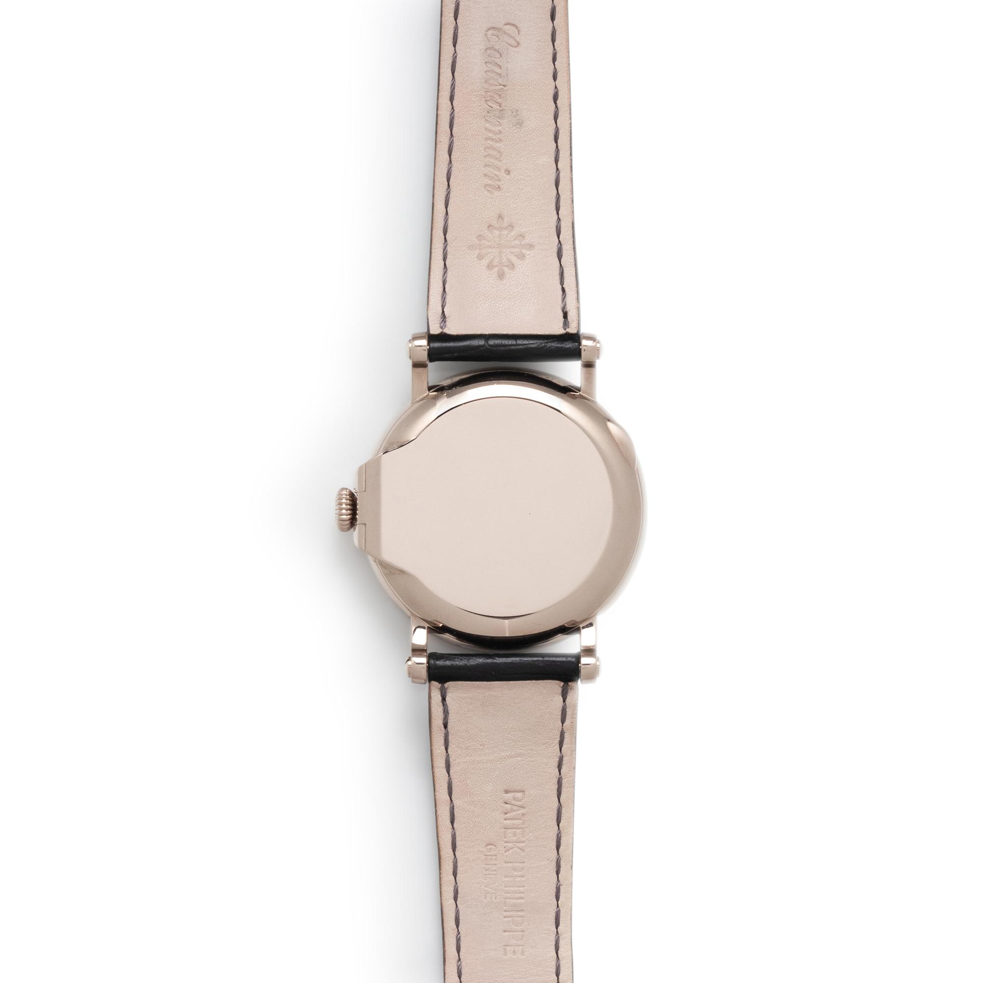 PATEK PHILIPPE, REF. 5153G 18K WHITE GOLD 'CALATRAVA' WATCH