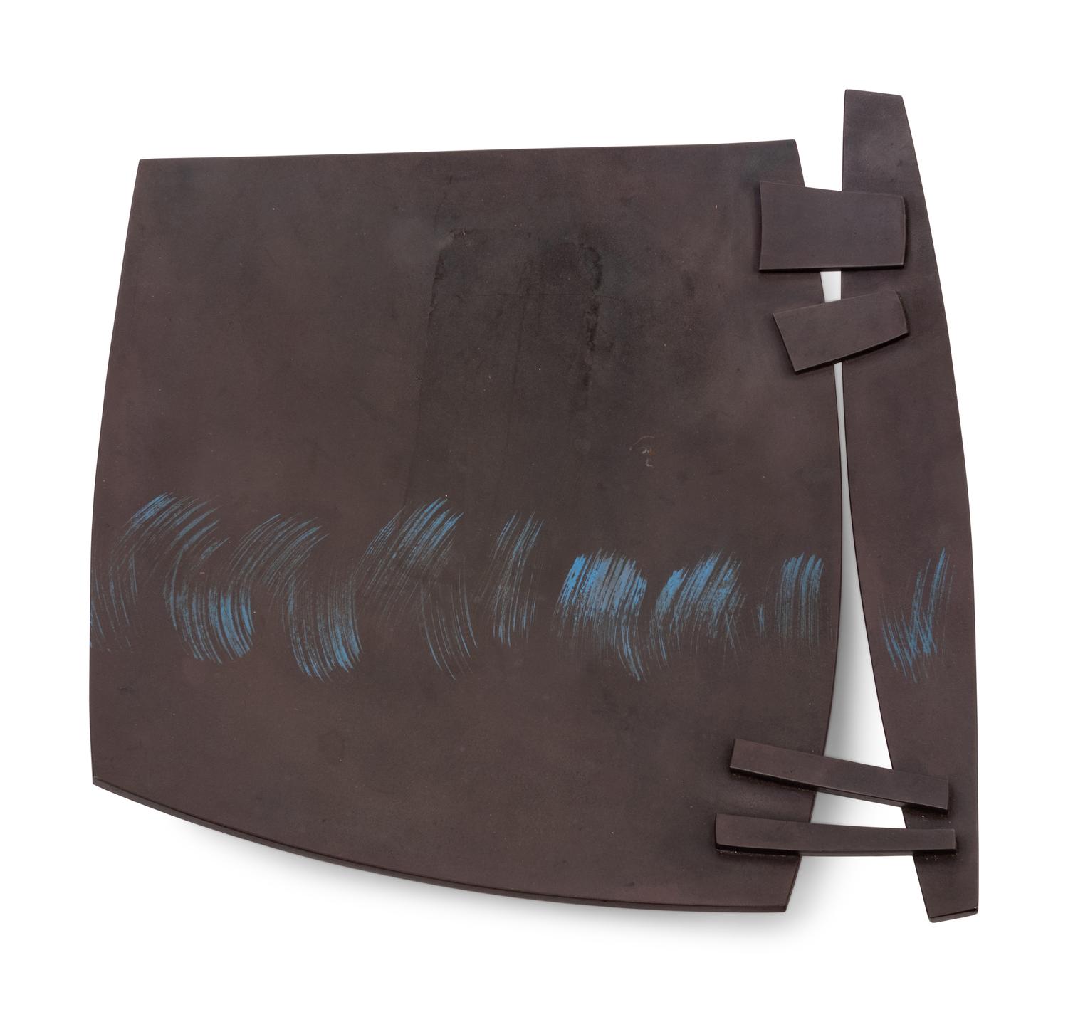 Fragmented Steel Vessel (Blue Highlights)