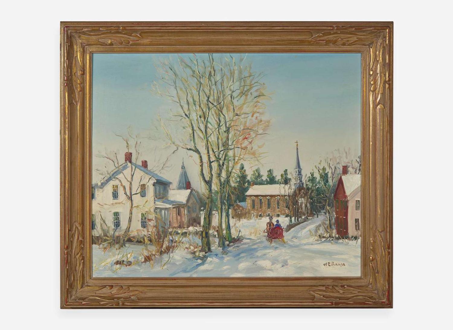 Walter Emerson Baum (American, 1884-1956) - Village Church
