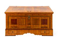 A Continental Parquetry Chest — 19TH CENTURY