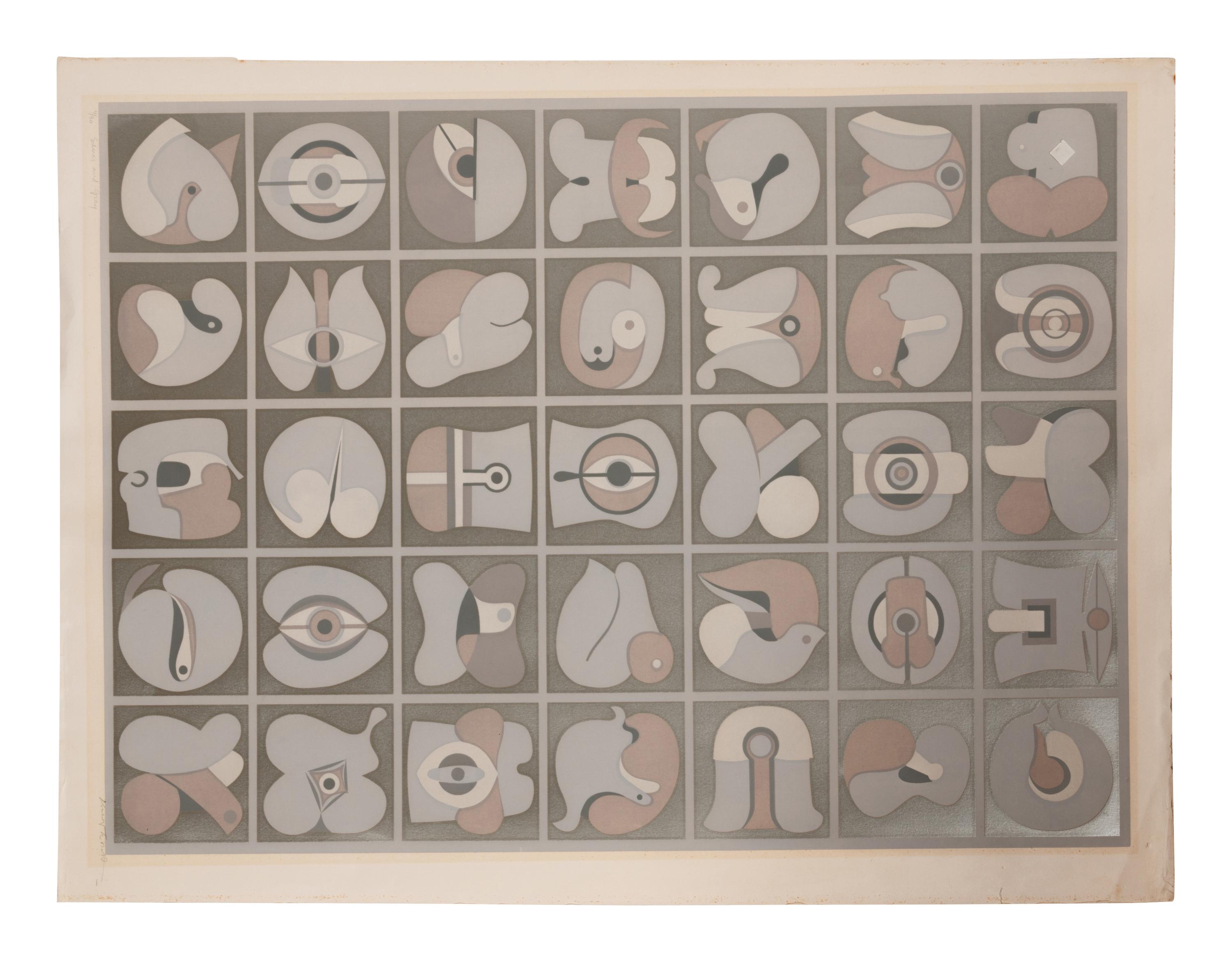 Silver and Gray and Untitled