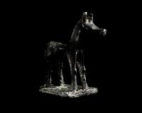 A Greek Geometric Bronze Horse