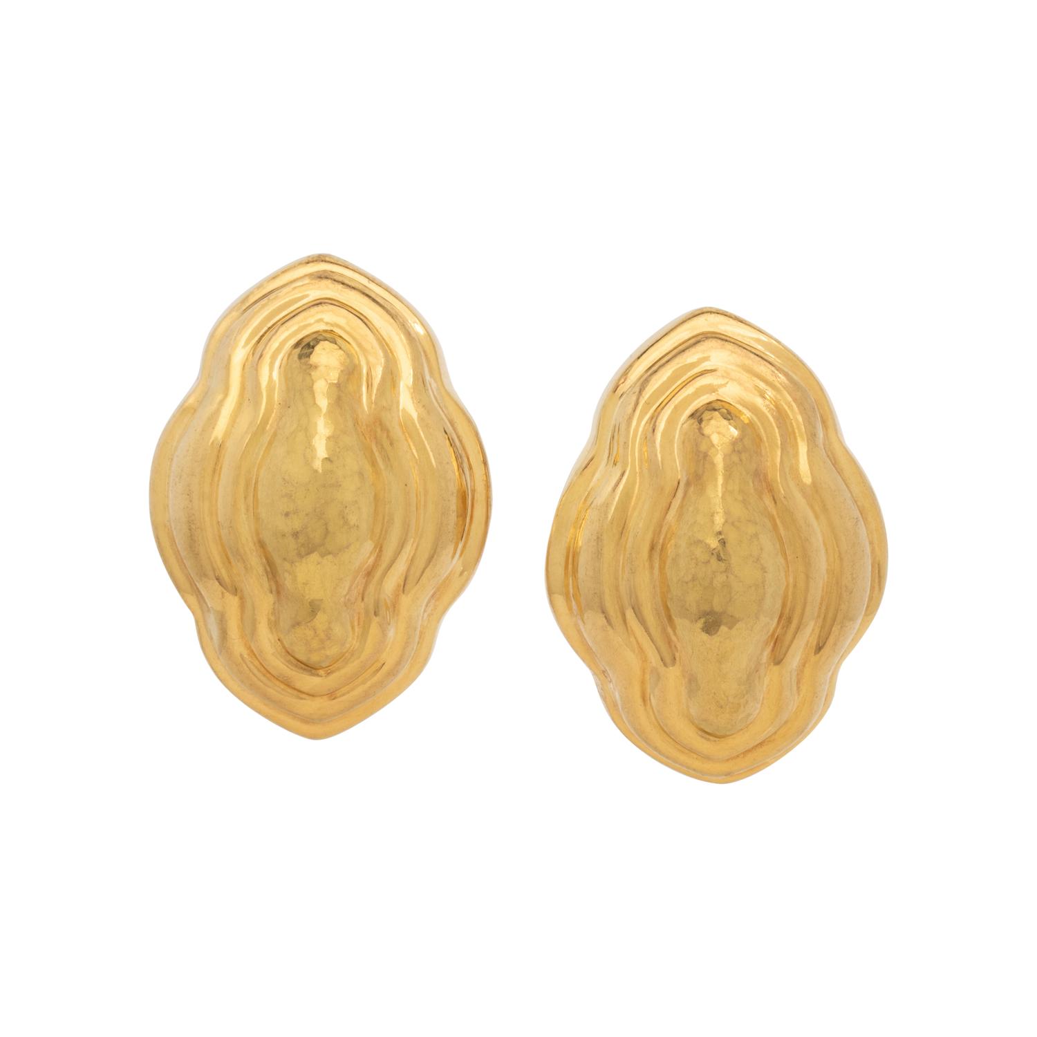 YELLOW GOLD EARRINGS