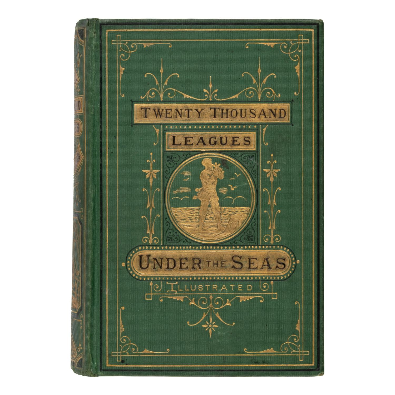 Verne, Jules (1828-1905). Twenty Thousand Leagues Under the Seas. Boston: Geo. M. Smith, 1873.