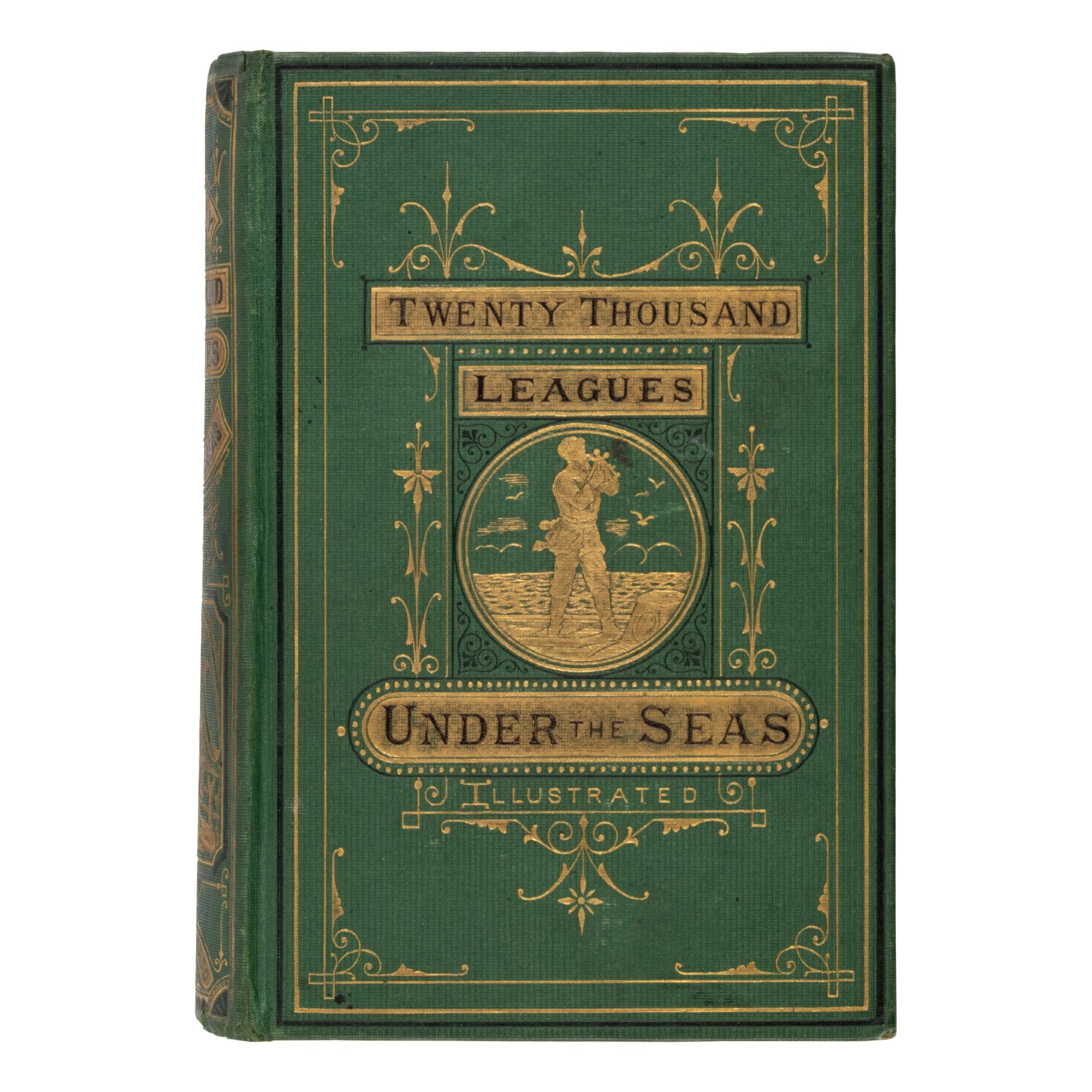 Verne, Jules (1828-1905). Twenty Thousand Leagues Under the Seas. Boston: Geo. M. Smith, 1873.