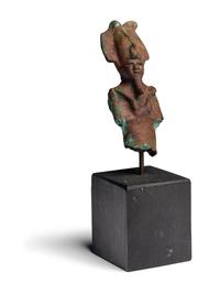 Six Egyptian Bronze Osiris Figures