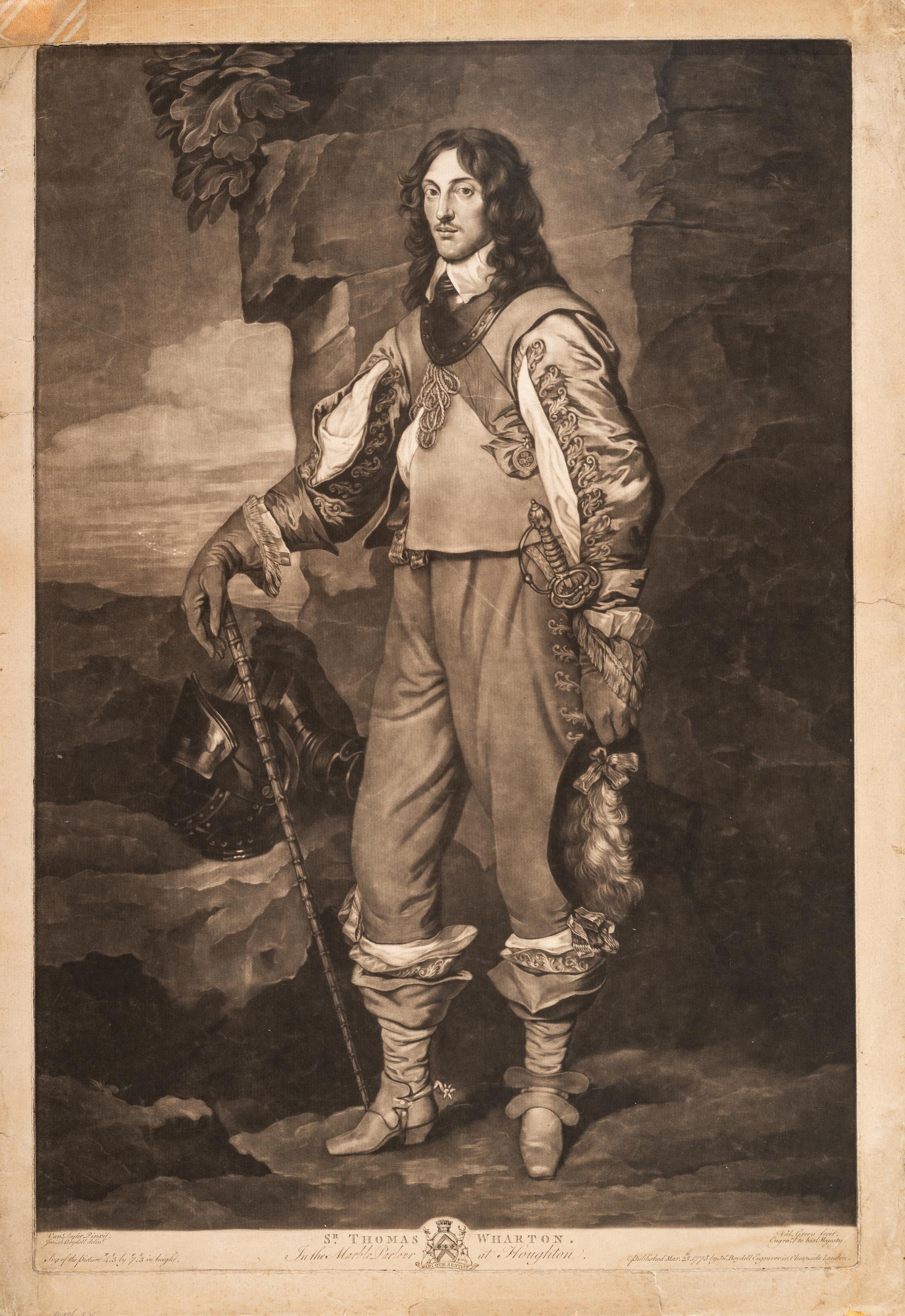 Valentine Green (British, 1739-1813), after Anthony van Dyck