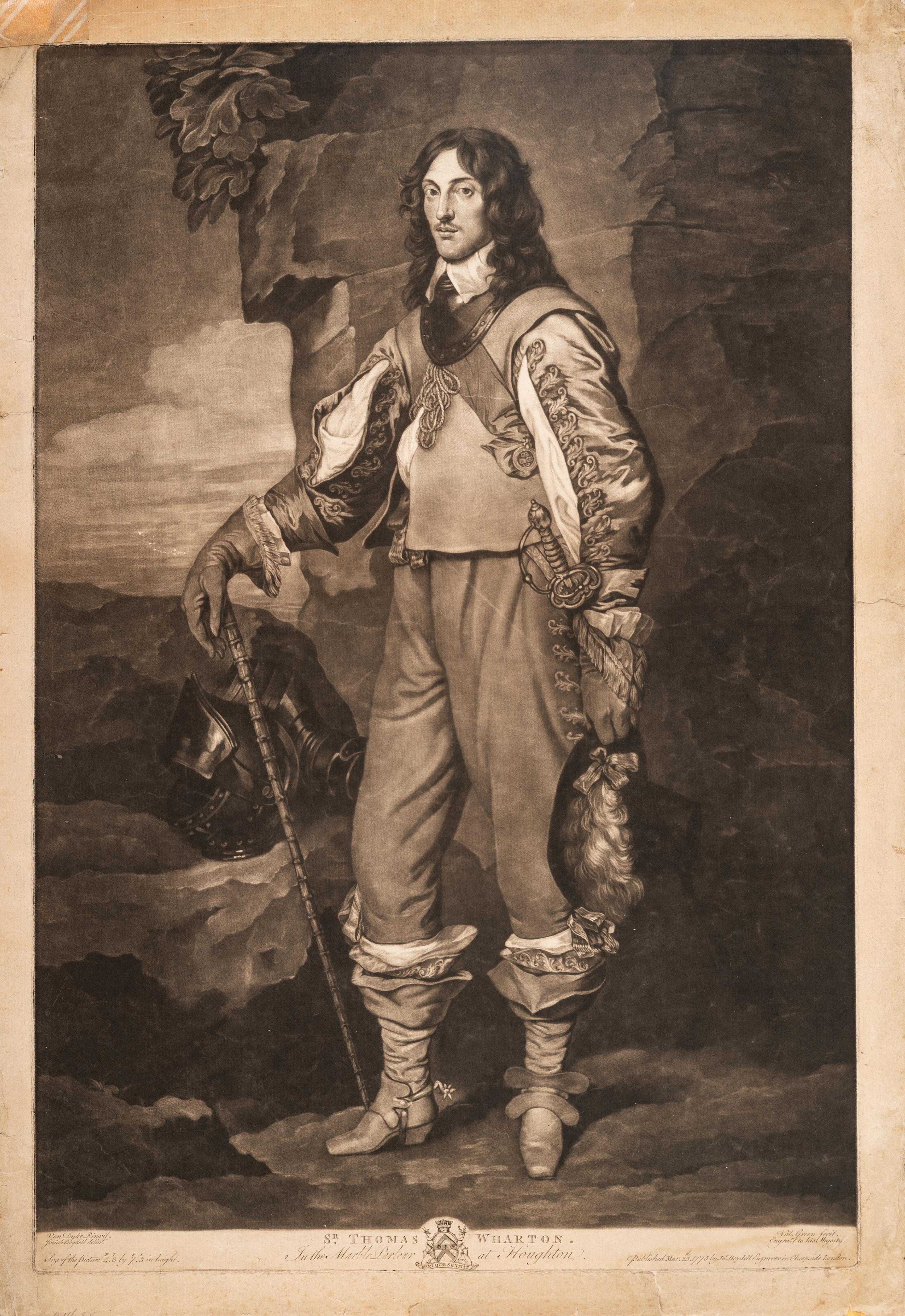 Valentine Green (British, 1739-1813), after Anthony van Dyck