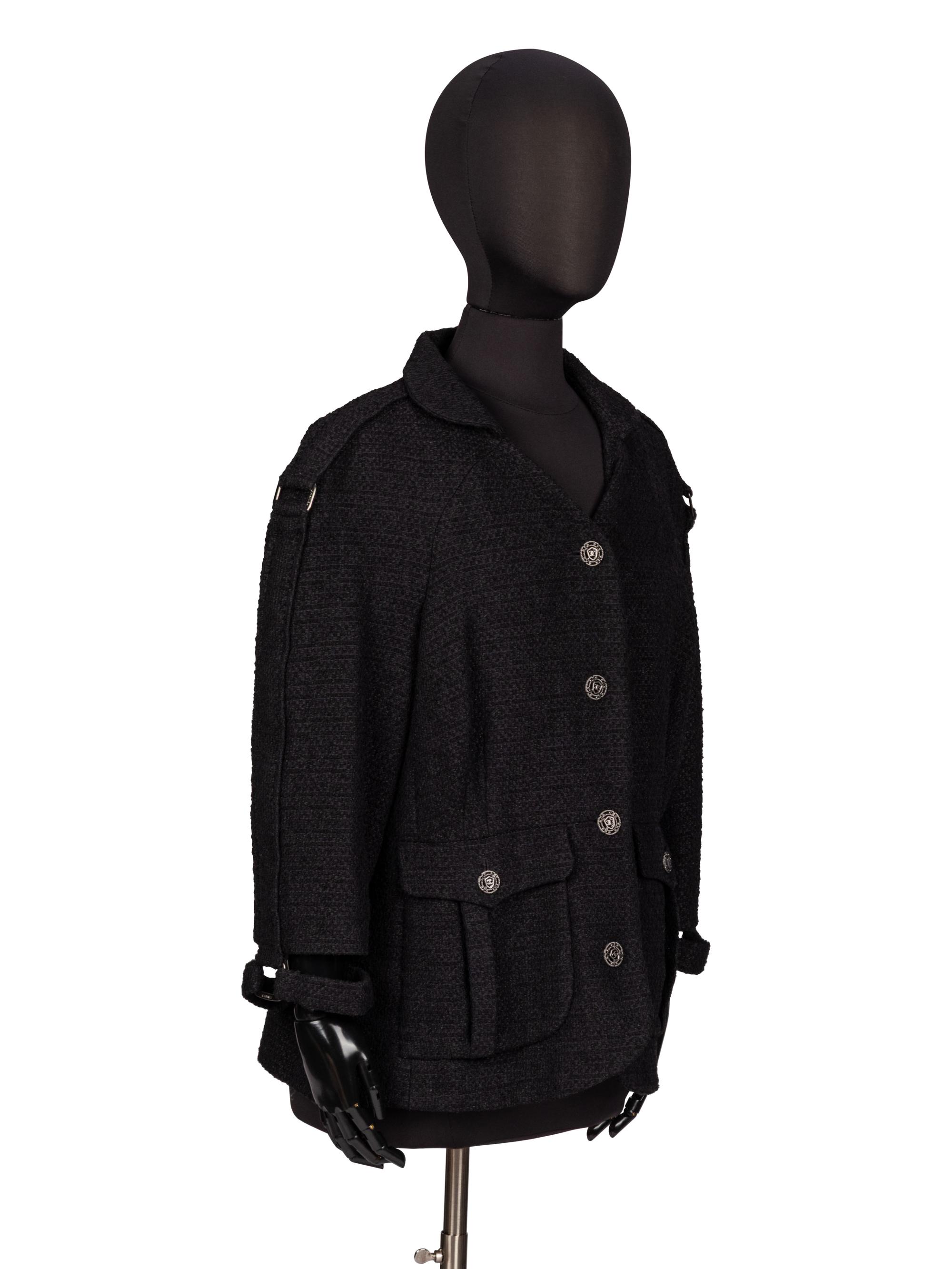 Chanel, Black Tweed Jacket
