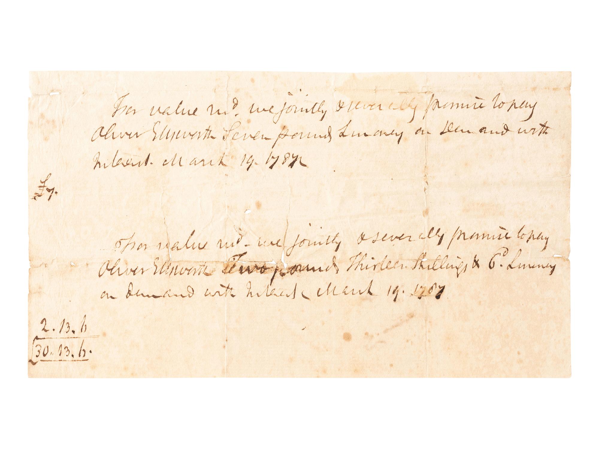 [LAW]. Autographs and documents related to prominent jurists, including: