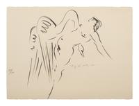 Leda and the Swan (a pair of prints)