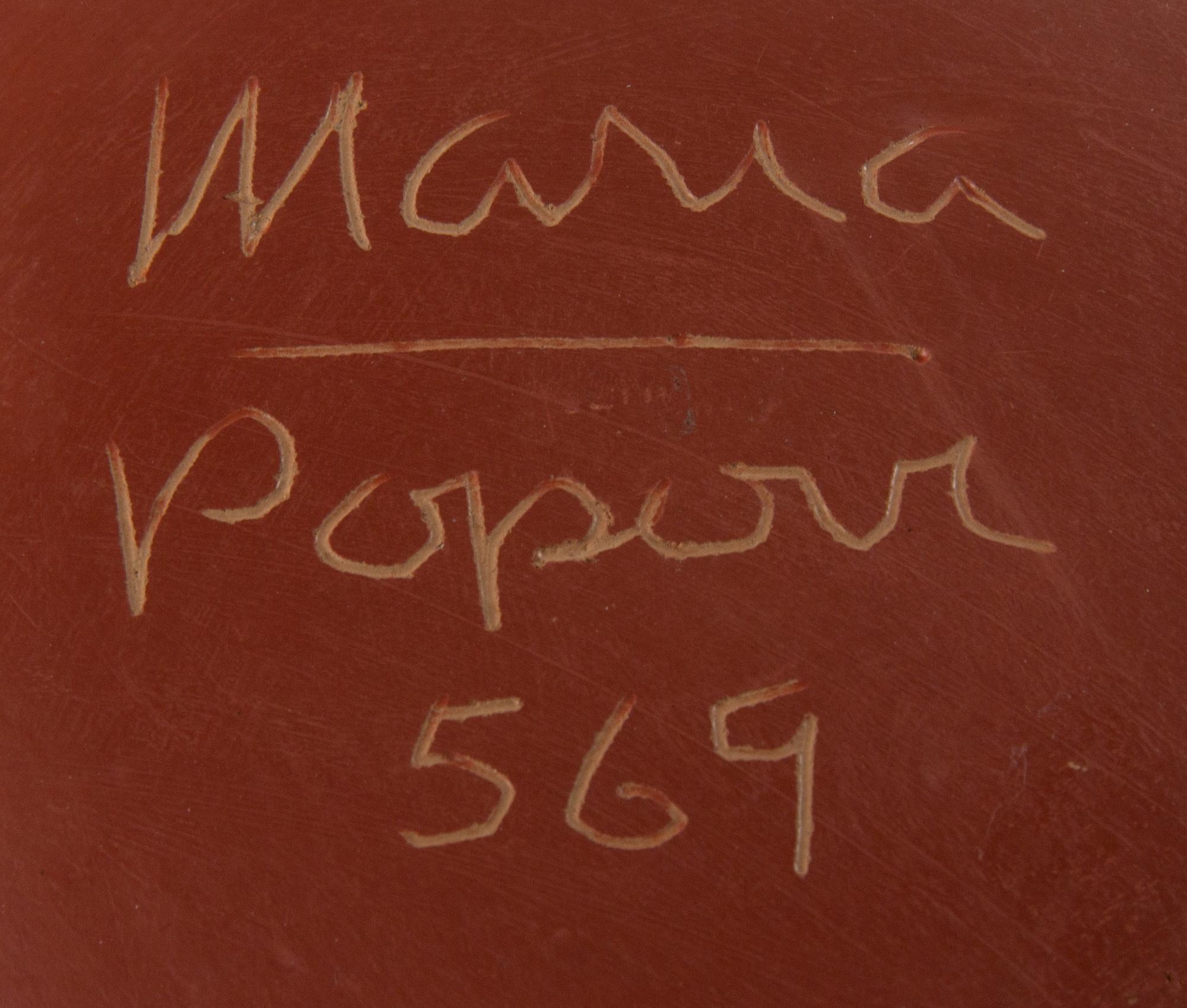 Redware Plate, with Repeating Feathers, May 1969