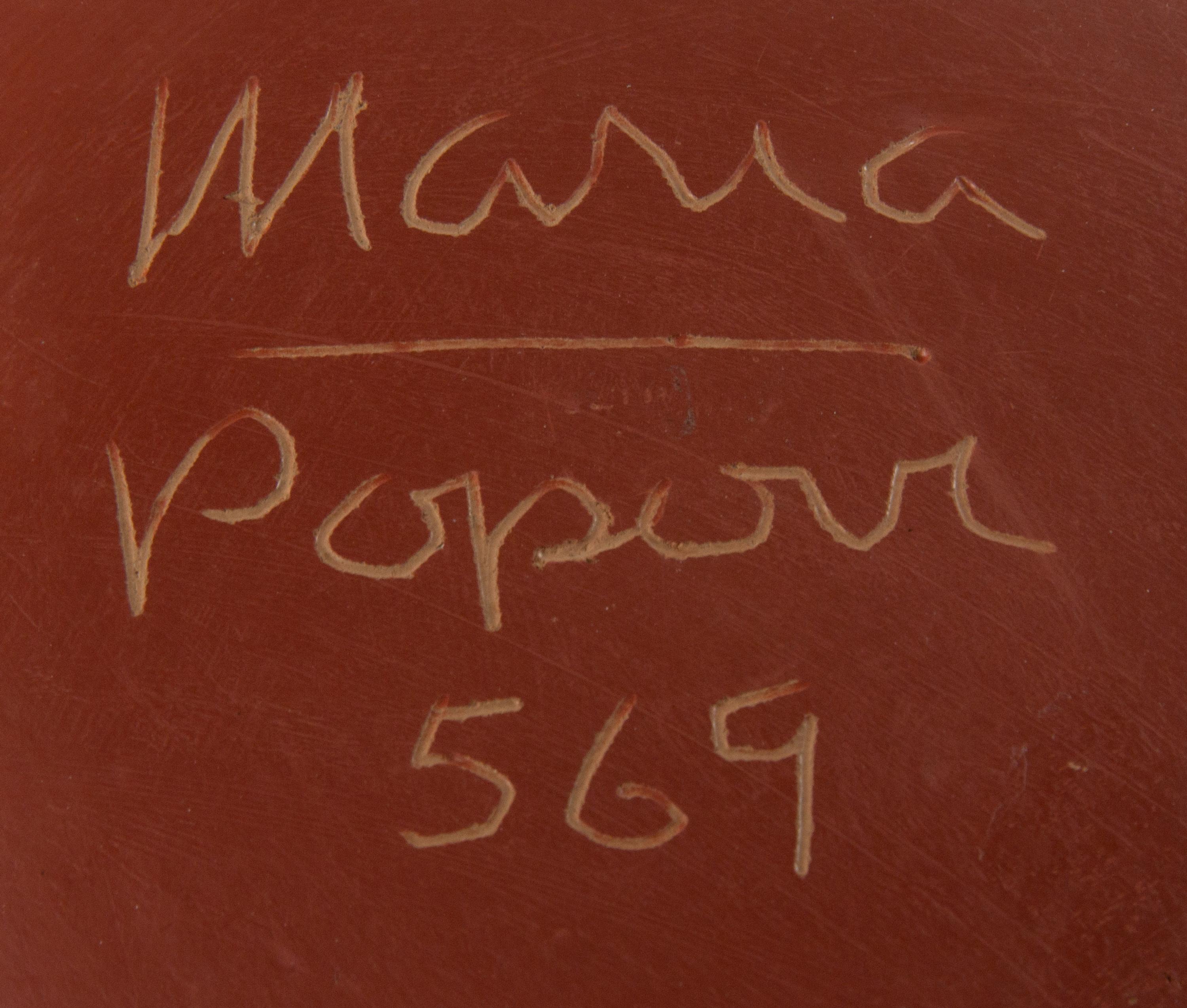 Redware Plate, with Repeating Feathers, May 1969