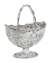 An S. Kirk & Son ' Castle' Pattern Sugar Bowl