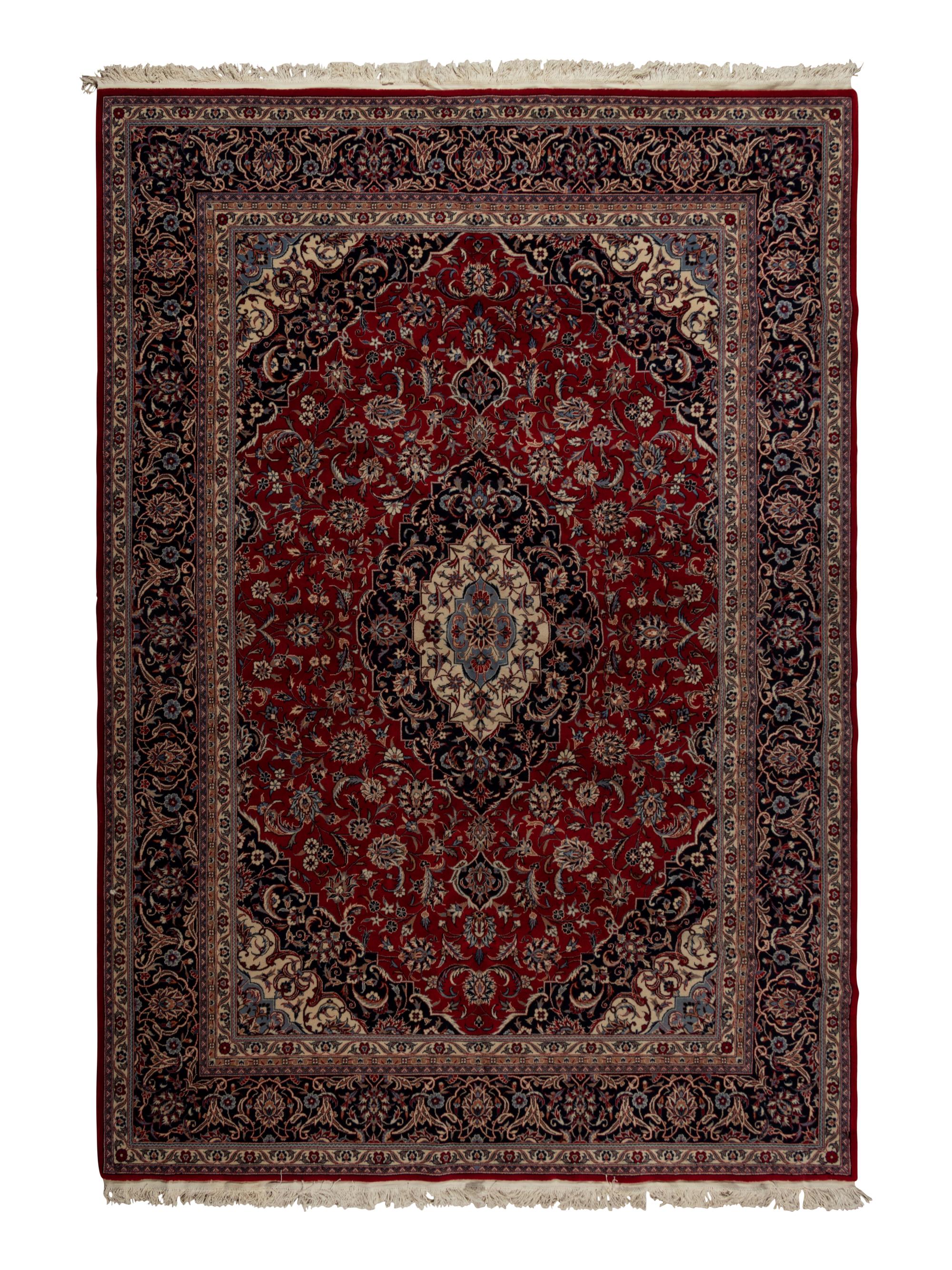 A Sino-Kashan Wool Rug