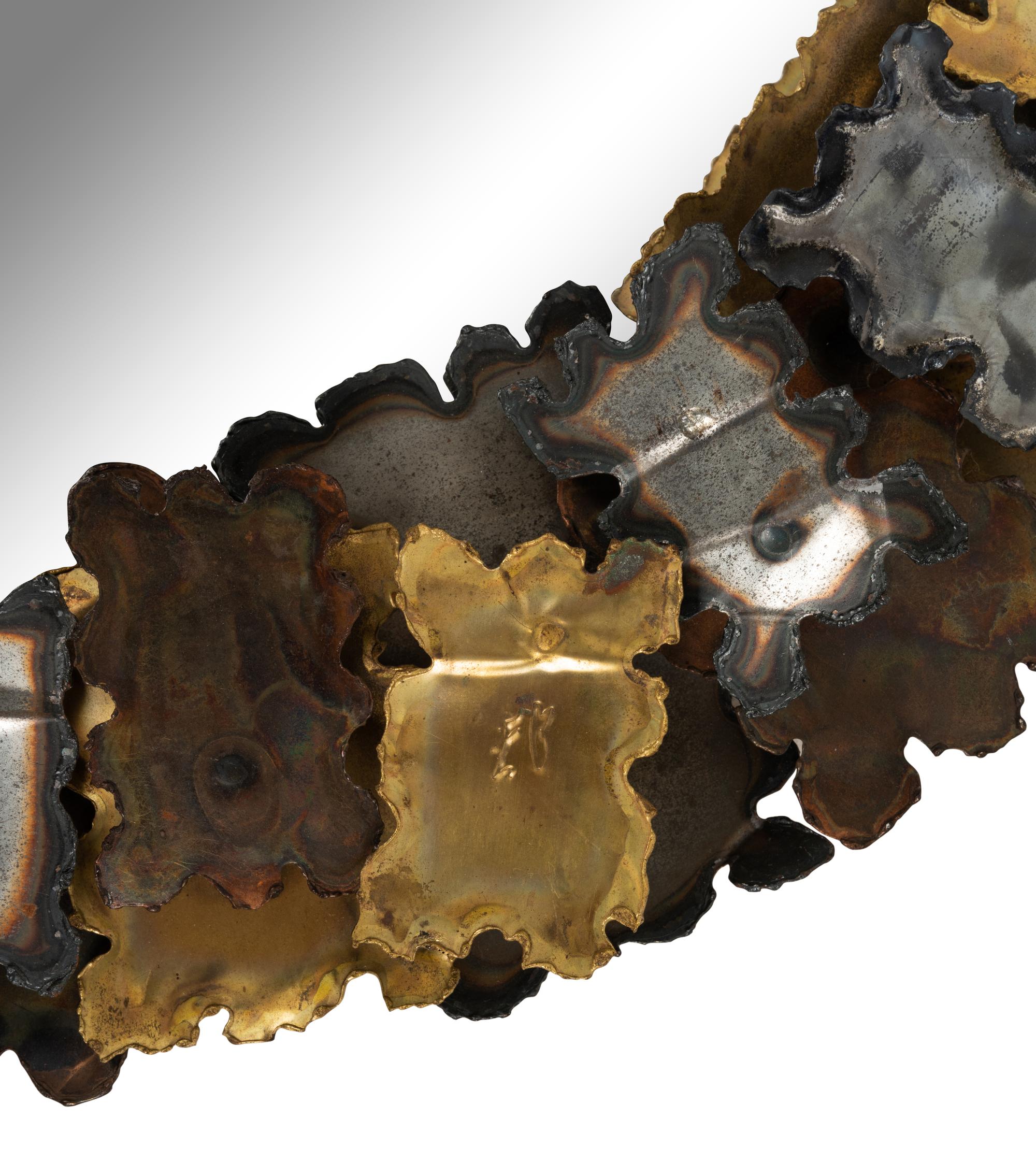 A C. Jeré Brass Mirror