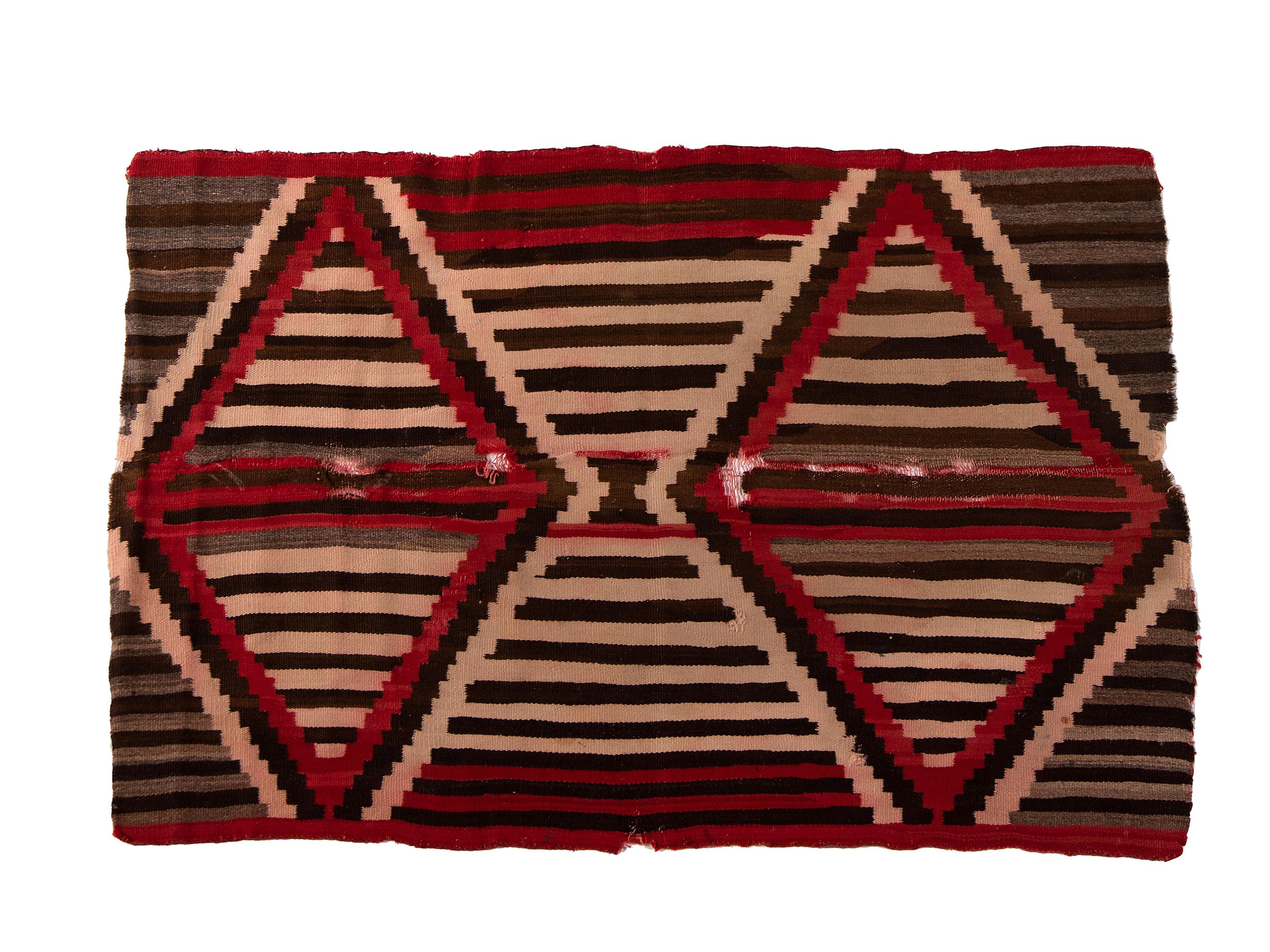 Navajo Transitional Chief's Pattern Weaving / Rug