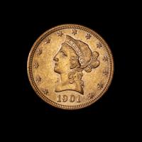 A United States 1901 Liberty Head $10 Gold Coin