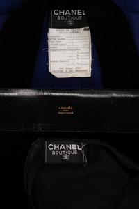 Chanel Wool Wrap Dress with Slip and Belt, 1980s