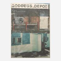 Robert Rauschenberg (American, 1925-2008) In Transit (Goddess Depot)