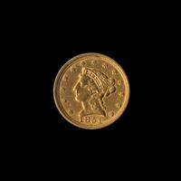 A United States 1851 Liberty Head $2.50 Gold Coin