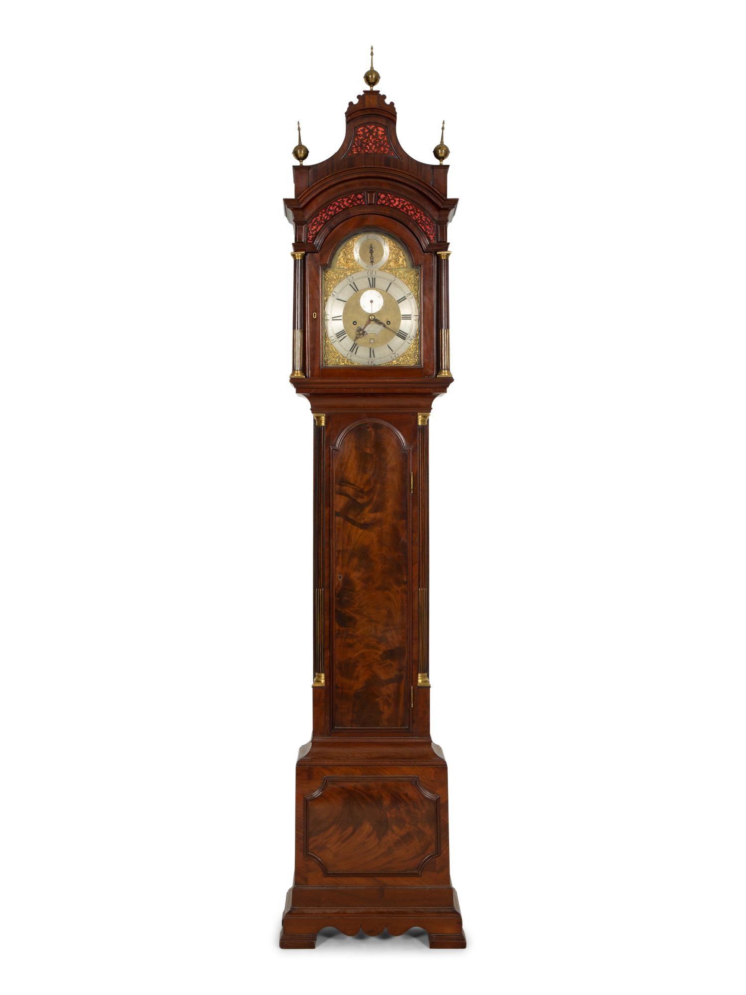 A George III Mahogany Longcase Clock