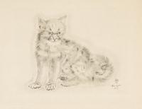 FOUJITA, TSUGOUHARA. 20 etchings from A Book of Cats. New York, 1930. One signed in pencil.