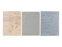 [MASSACHUSETTS]. A group of documents related to the prominent Boston, Massachusetts, firm of Fisher & Co., including: