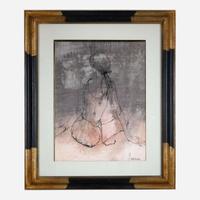 Jean Jansem (French/Armenian, 1920-2013) Untitled (Ballerina)