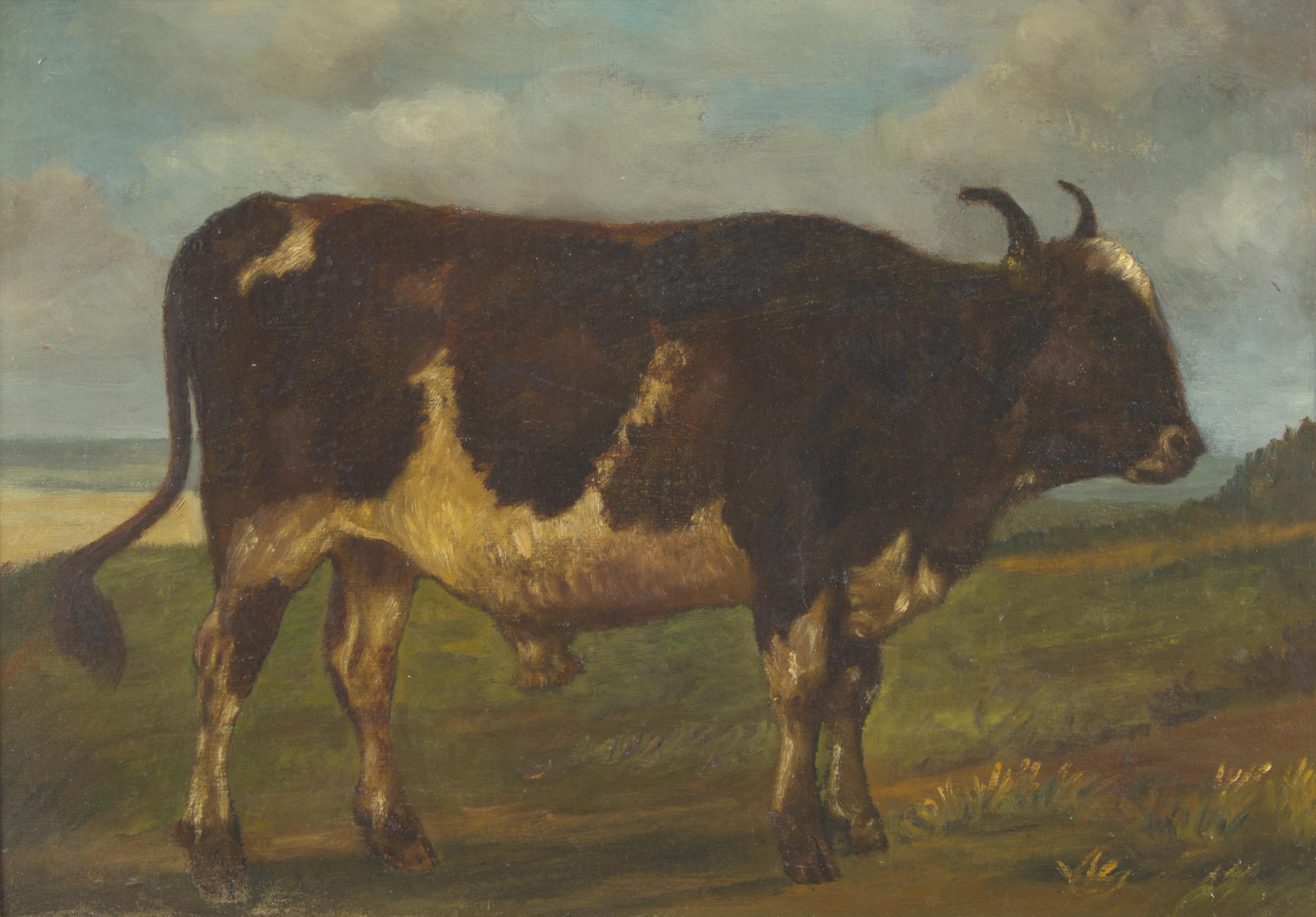European School, 19th Century — Cow
