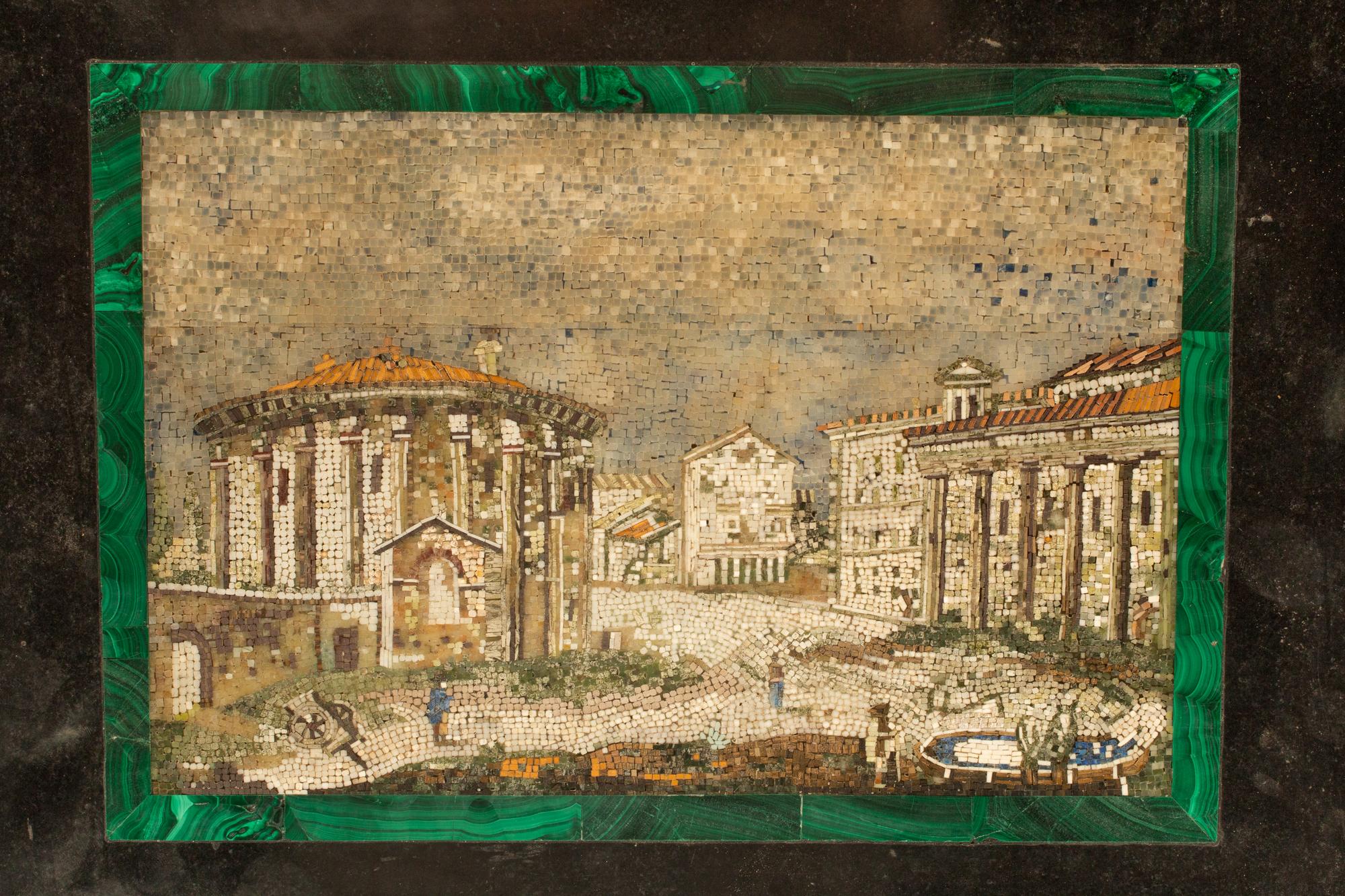 An Italian Micro Mosaic Panel