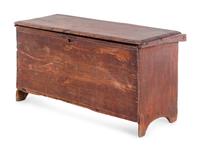 An American Pine Blanket Chest