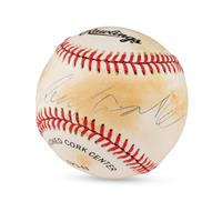 A Roy Campanella Single Signed Autograph Baseball (Beckett Authentication Services)