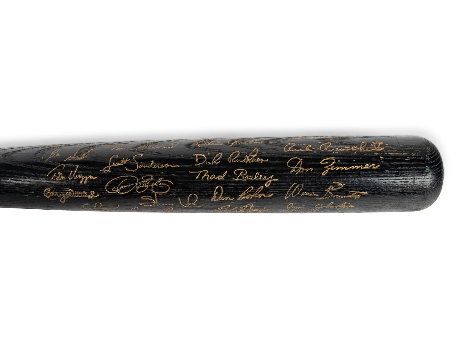 A Group 1984 Chicago Cubs Items (Including Team Signed Autograph Baseball)