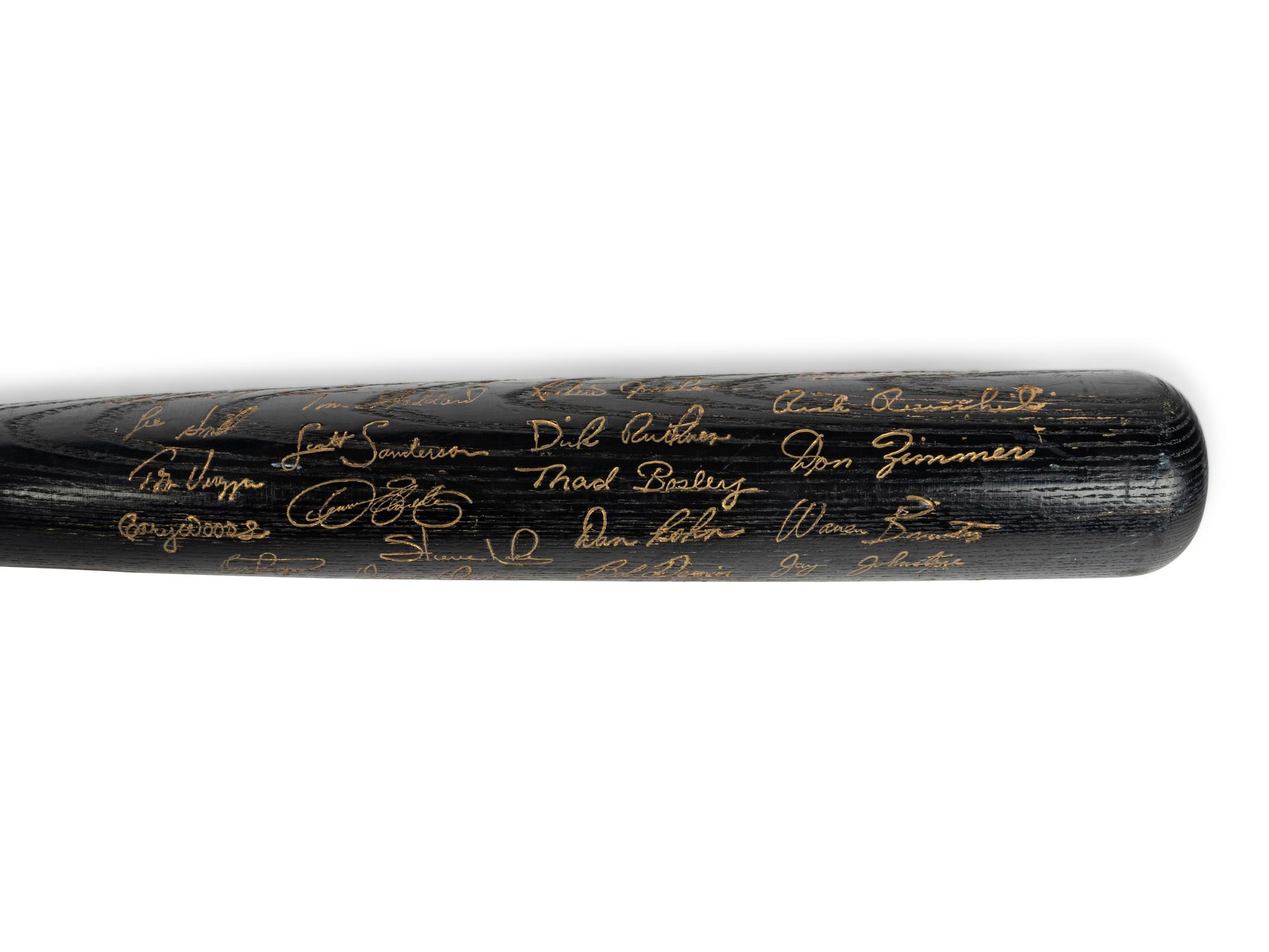 A Group 1984 Chicago Cubs Items (Including Team Signed Autograph Baseball)